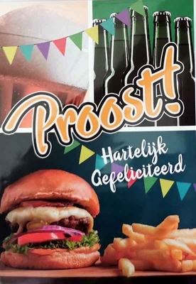 K291 Proost Hartelijk Gefeliciteerd