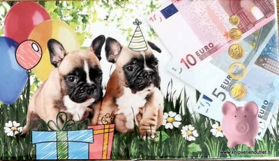 CEN014 Cadeau/geld envelop Blanco