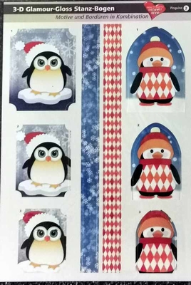 3-D uitdrukvel pinguin 2