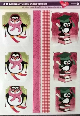 3-D uitdrukvel pinguin 4