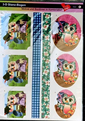 3-D uitdrukvel uilen 6