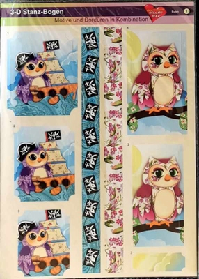 3-D uitdrukvel uilen 1