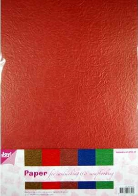 6100/0497 joy! crafts - Blossom Papier - Donker