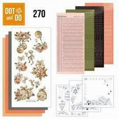 Dot and Do 270 - Amy Design - Frosted Gold Christmas