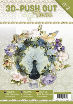 3D Pushout Book 02 - Bloemen
