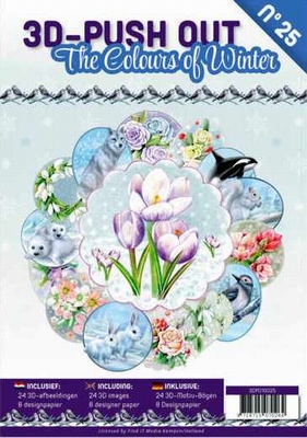 3D Pushout Book 25 - The Colors of Winter