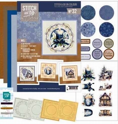 STDOOC10032 Stitch and do on Colour 32 - Falling for Christmas