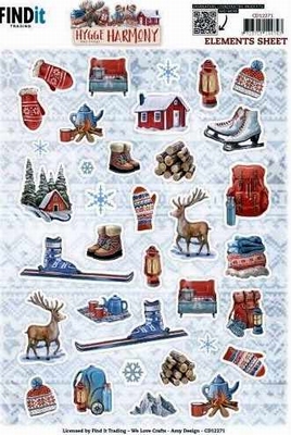 3D Cutting She - Amy Design - Hygge Harmony - Small Elements