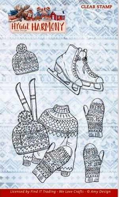 Clear Stamps - Amy Design - Hygge Harmony - Winter Sports