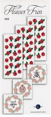 WOCFF020 Flower Fun – World of Craft – 020 Kerst tekst