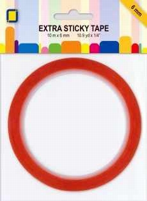 3.3186 Extra Sticky Tape 6 mmx10mtr