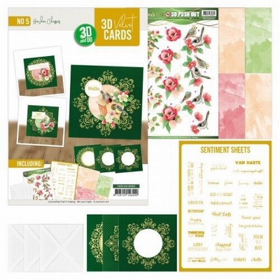 3DVC4K10005 3D Velvet Cards 4K - Garden Classics