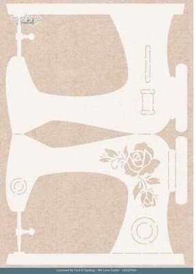 CDEST066 Sewing Serenity - Sewing Machine - A4