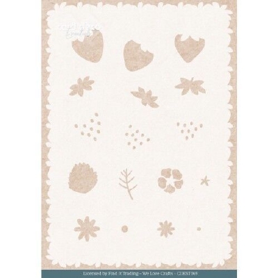 CDEST069 Stencil - Card Deco Essentials - A5