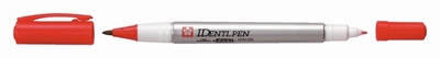 XYKT19 Sakura IDenti Pen dubbele punt Rood