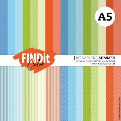 FITCPPA5005 Findit Color - Megapack - Purple - A5