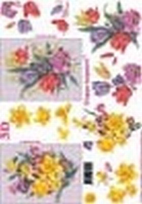 4169228 LeSuh 3D Voorjaarsbloemen