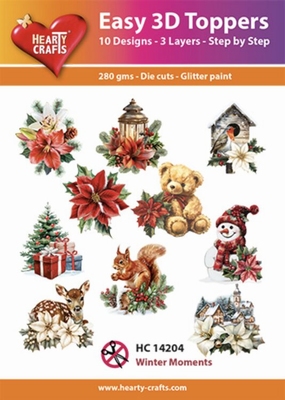 HC14204 Easy 3D Toppers Winter Moments
