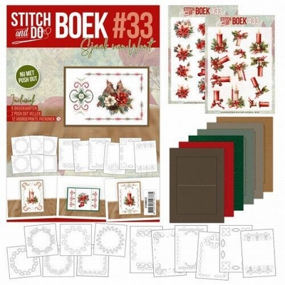 STDOBB033 Stitch and Do Book-33 Red Christmas