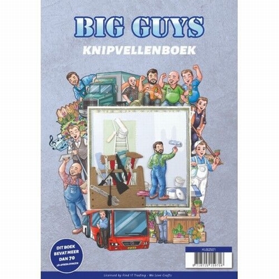 KVB2501 Knipvellenboek - Big Guys