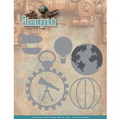BBD10075 Dies  Steampunk - Steampunk Globe