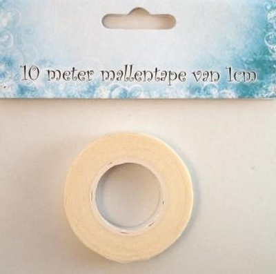 09.03.11.006 Mallen tape 10 meter lang 1cm breed