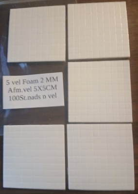 5VELF5X5 5Vel foam 5X5 cm