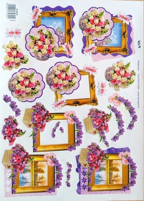 TBZ574605  Kaders van TBZ per 10 vel