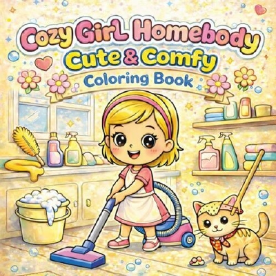 FITCCB10004 Coloring Book - Cozy Girl Homebody Cute & Comfy