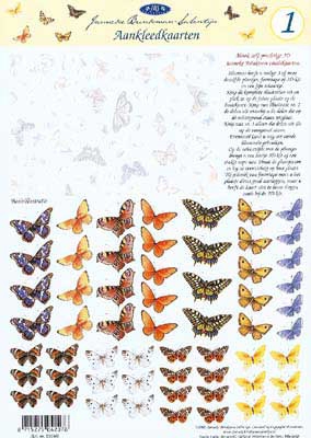 JS0301 Vlinders per 10 vel