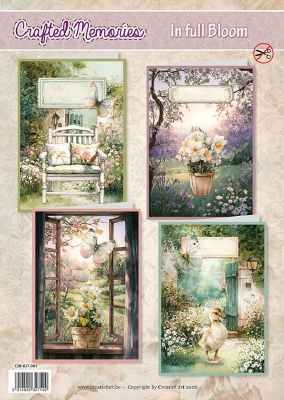 CM-KIT-001 Card Kit "In Full Bloom" - 4 pieces