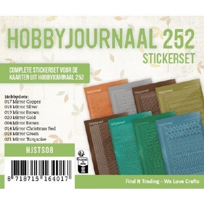 HJSTS08 Stickerset Hobbyjournaal 252
