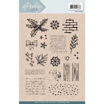CDECS158 Clear Stamps - Backgrounds - A5