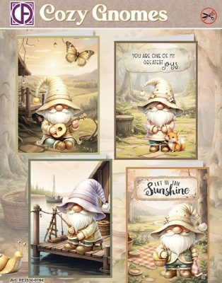 RE2530-0194 Kaartenpakket Cozy Gnomes