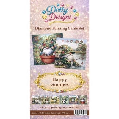 DDDCS1004 Diamond Card Set - Happy Gnomes