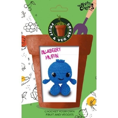 KC1053 Knitty Critters Fruit and Veg - Blueberry Muffin