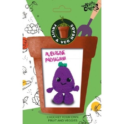 KC1051 Knitty Critters Fruit and Veg - Aubergine Parmigiana