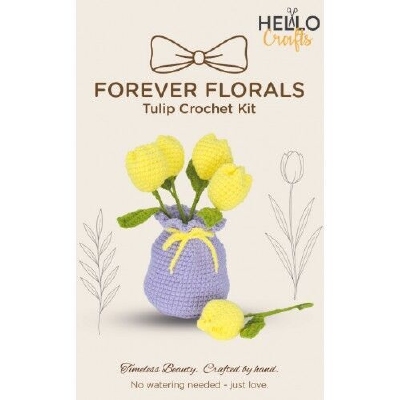ZN063 Forever Florals - Yellow Tulips