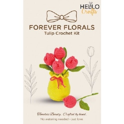 ZN065 Forever Florals - Pink Tulips