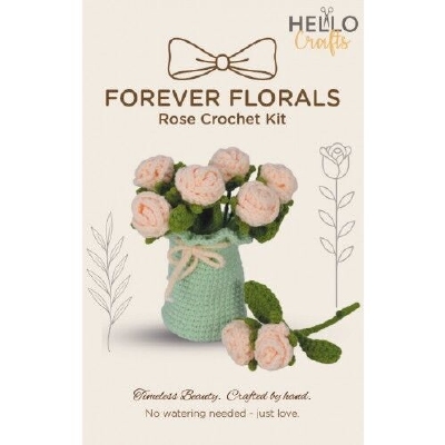 ZN070 Forever Florals - Peach Roses