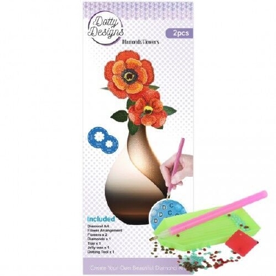 DDDFS1006 Diamond Flower Set - Orange Gerbera Bouquet