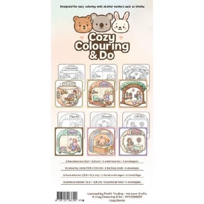 FITCCS10007 Cozy Colouring Cards Set - Cozy Stores