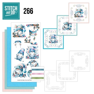 STDO266 Stitch and Do 266 - Happy Gnomes