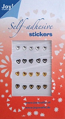 60220013 Joy Adh.Stickers Goud/Zilver