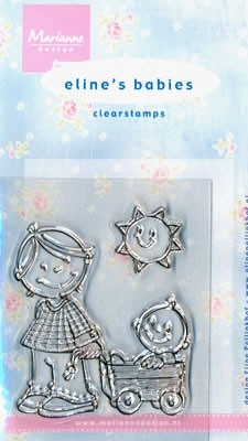 EC0110 Clearstamp Marianne Design Eline's Babies