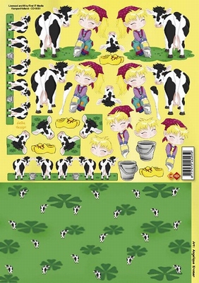 CD10051 Carddeco Koetjes