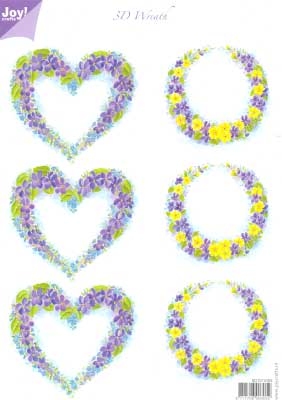 60101005 Joy 3D Bloemenkrans