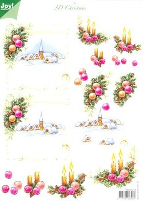 60101015 Joy 3D Kerst