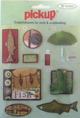 PU3025 Embellishments for Cards and Scrapbooking