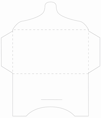 SK001 - 2 Knutselcadeau enveloppen Wit